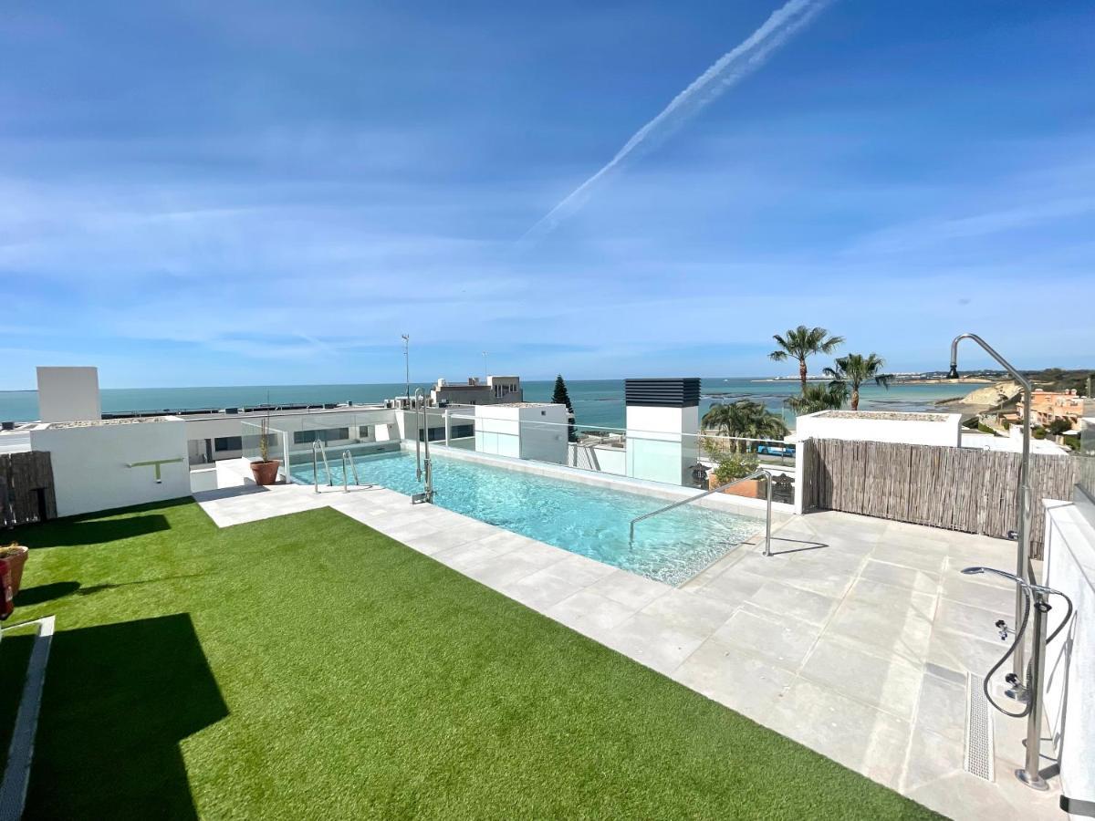 Gatu Premium Sandia Beach Lujo Junto Al Mar, Parking Y Piscina Comun," Preferente Mayores De 25 Anos Y Familias " 圣玛丽亚港 外观 照片