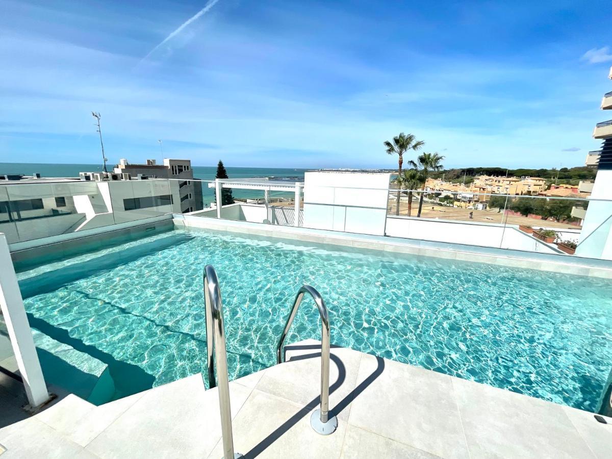 Gatu Premium Sandia Beach Lujo Junto Al Mar, Parking Y Piscina Comun," Preferente Mayores De 25 Anos Y Familias " 圣玛丽亚港 外观 照片